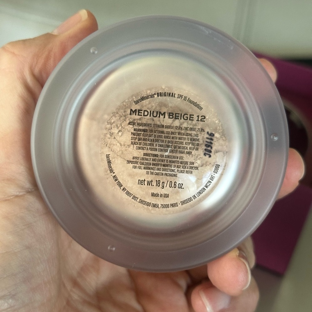 NIB Bare Minerals Original Foundation broad spectrum in medium beige - Picture 4 of 6